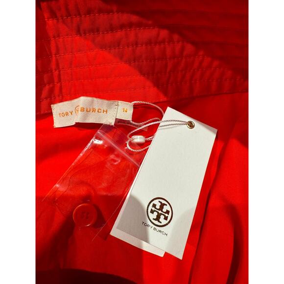 Tory Burch Holiday Red Wrap Skirt Plus Size 1X NWT - Picture 5 of 16